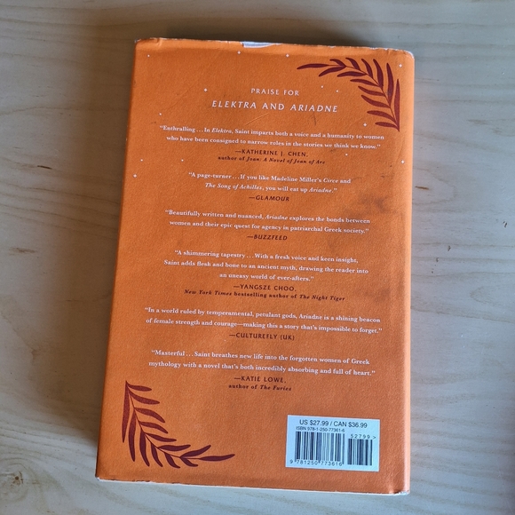 Elektra by Jennifer Saint - Hardcover Fiction with Dust Jacket - Picture 2 of 7